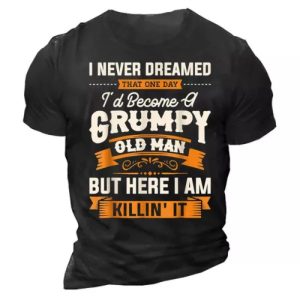 Men’s A Grumpy Old Man T-Shirt