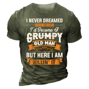 Men’s A Grumpy Old Man T-Shirt