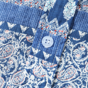 Traditional Block Print Casual Shirt