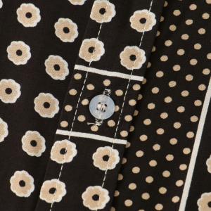 Dot Pattern Casual Short Sleeve Shirt