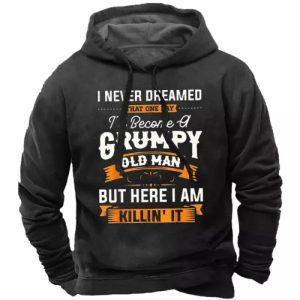Men’s Grumpy Old Man Hoodie