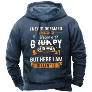 Men’s Grumpy Old Man Hoodie