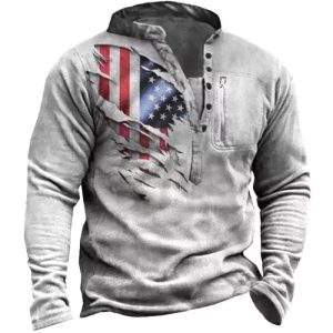 Men’s Flag Print T-Shirt