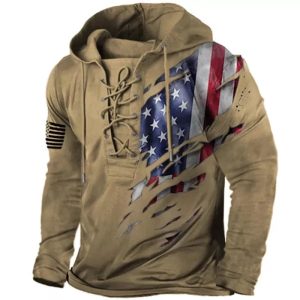 Men’s Printed Long Sleeve T-Shirt