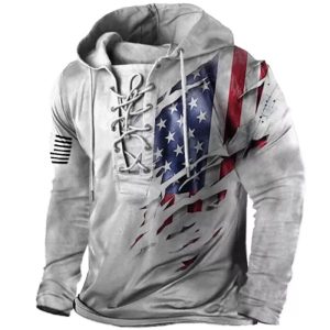 Men’s Printed Long Sleeve T-Shirt