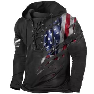 Men’s Printed Long Sleeve T-Shirt