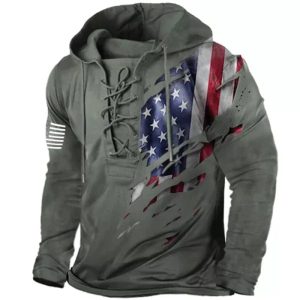 Men’s Printed Long Sleeve T-Shirt