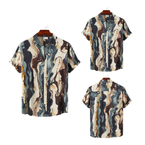 Digital Artsy Print Casual Shirt