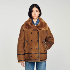 Shearling coat
