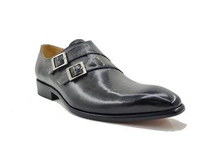 Hand Painted Double Monk Loafer – KS503-37A