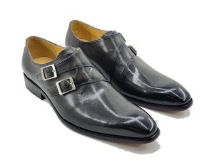Hand Painted Double Monk Loafer – KS503-37A