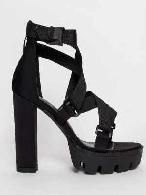 Grace Women’s High Heel Platform Pump Sandals.