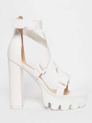 Grace Women’s High Heel Platform Pump Sandals.