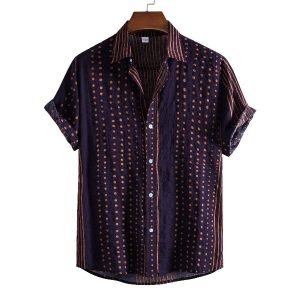Polka Dot Lapel Shirt