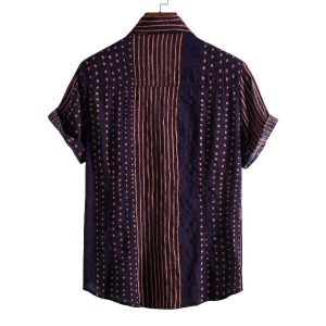 Polka Dot Lapel Shirt