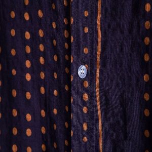 Polka Dot Lapel Shirt