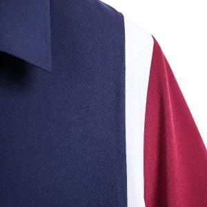 Patch Work With Lapel Shirt