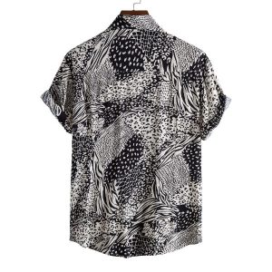 Loose Casual Slim Print Shirt