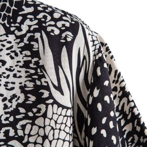 Loose Casual Slim Print Shirt