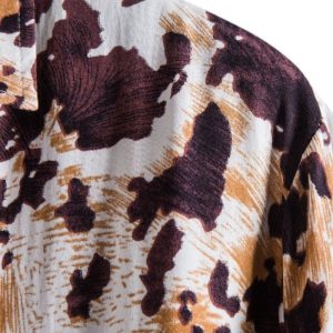 Classic Dark Vintage Print Shirt