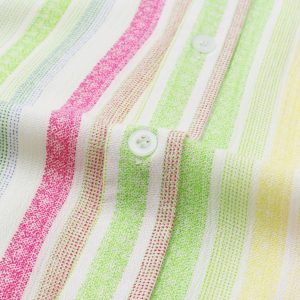 Hawaiian Striped Short Sleeve Shirt