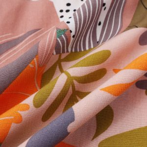 S186 Holiday Floral Print Shirt