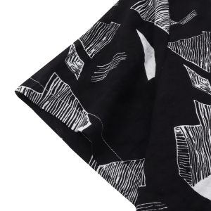 Geometric Printed Short Sleeve Shirt
