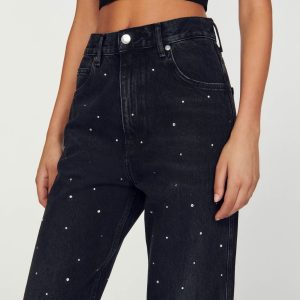 Rhinestone jeans