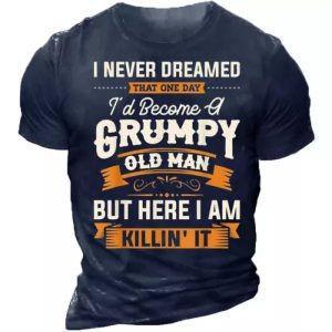 Men’s A Grumpy Old Man T-Shirt