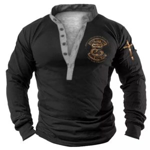 Men’s Vintage Long Sleeve T-Shirt