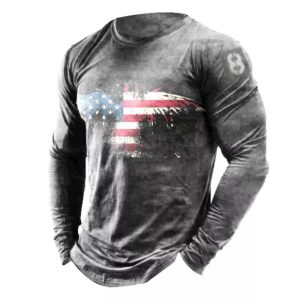 Eagle Retro Casual T-Shirts