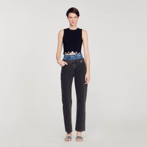 Knit crop top