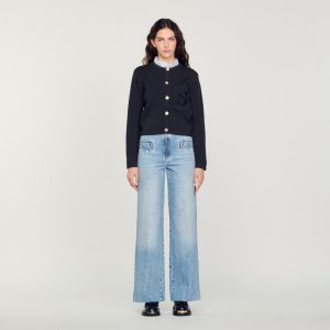 Wide-leg jeans