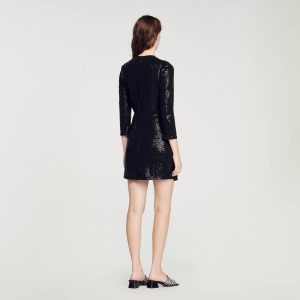 Short sequin dress