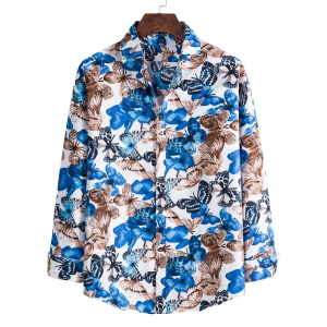 Butterfly spread long sleeve shirt