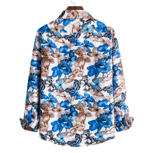 Butterfly spread long sleeve shirt