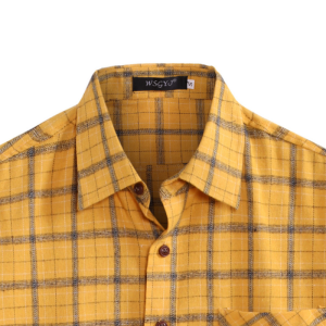 Casual Fit Plaid Shirt With Long Sleeves