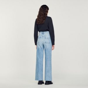 Wide-leg jeans