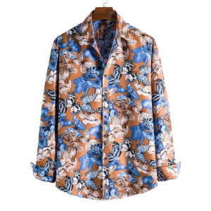Butterfly spread long sleeve shirt