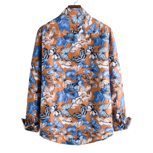Butterfly spread long sleeve shirt
