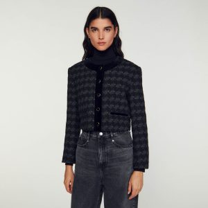 Short tweed jacket