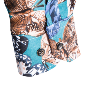 Butterfly spread long sleeve shirt
