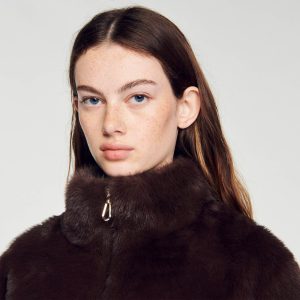 Faux fur jacket