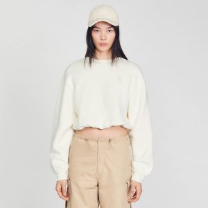 Cropped sweatshirt