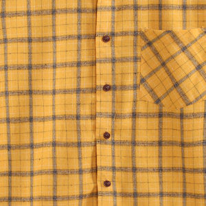 Casual Fit Plaid Shirt With Long Sleeves