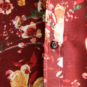 Men’s flower burst long sleeve shirt
