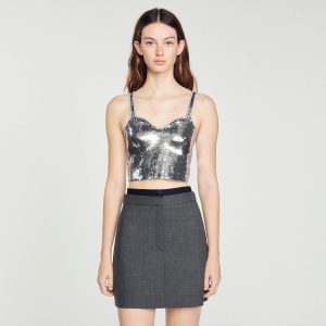 Sequin bralette