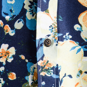 Men’s flower burst long sleeve shirt