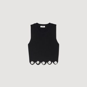 Knit crop top