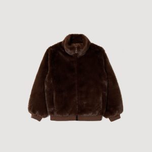 Faux fur jacket